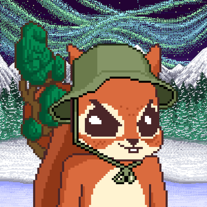 Pixel Squirrels #1705